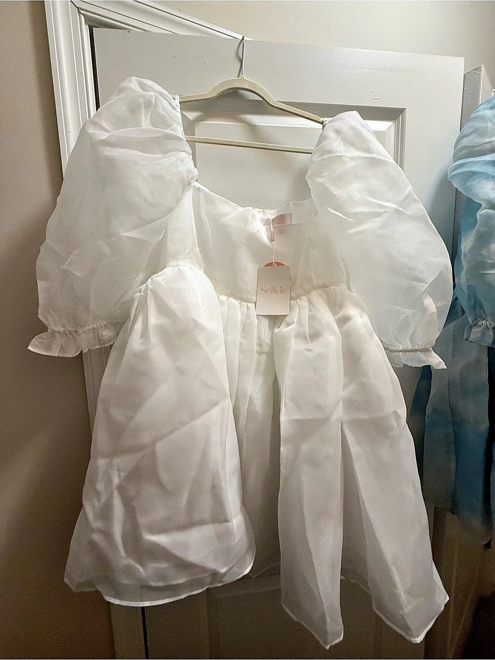 Selkie The Ivory Puff Dress 🤍